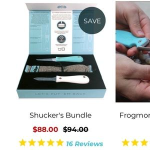 Toadfish Oyster Shucker Bundle